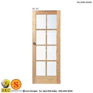 ประตูไม้ SKC 905 (ไม่รวมทำสี)