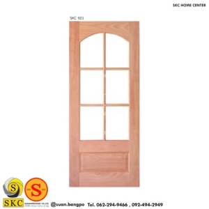 ประตูไม้ SKC 921(ไม่รวมทำสี)