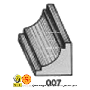 ไม้คิ้ว ไม้บัว ตกแต่ง no. 007 (ขนาด 3/4“)