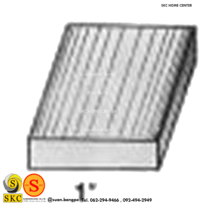 ไม้คิ้ว ไม้บัว ตกแต่ง no. 1″ (ขนาด 1“)