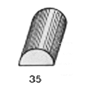 ไม้คิ้ว ไม้บัว ตกแต่ง no. 35 ขนาด 5/8“