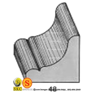 ไม้คิ้ว ไม้บัว ตกแต่ง no. 48 (ขนาด 1 1/2“)