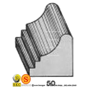 ไม้คิ้ว ไม้บัว ตกแต่ง no. 50 (ขนาด 1 1/4“)