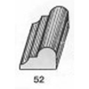 ไม้คิ้ว ไม้บัว ตกแต่ง no. 52 ขนาด 3/4“