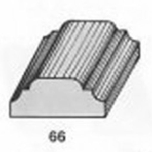 ไม้คิ้ว ไม้บัว ตกแต่ง no. 66 ขนาด 1 1/4“