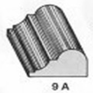 ไม้คิ้ว ไม้บัว ตกแต่ง no. 9A ขนาด 1“