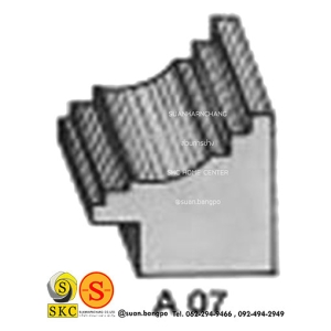 ไม้คิ้ว ไม้บัว ตกแต่ง no. A07 (ขนาด 1“)