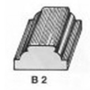 ไม้คิ้ว ไม้บัว ตกแต่ง no. B2 ขนาด 1“
