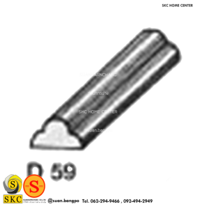 ไม้คิ้ว ไม้บัว ตกแต่ง no. D59 (ขนาด 1/2“)