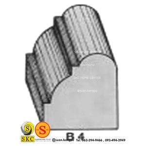 ไม้คิ้ว ไม้บัว ตกแต่ง no. B4 (ขนาด 1 1/2“)