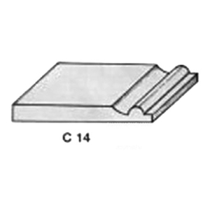 ไม้คิ้ว ไม้บัว ตกแต่ง no. D14 (ขนาด 3“)