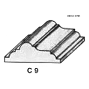 ไม้คิ้ว ไม้บัว ตกแต่ง no. C9 (ขนาด 1 1/2“)