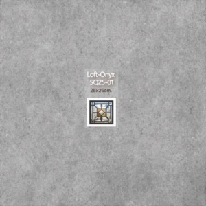 กระจกช่องแสงมุม STARRY LOFT ONYX SERIES (SQ25-01) ขนาด 25×25 cm.