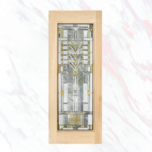 กระจกประตูหน้า STARRY LOFT GOLD SERIES ( Mid56-01 ) ขนาด 56×162.5 cm.