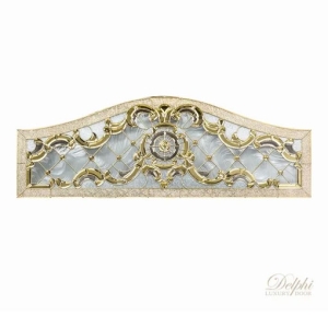 กระจกช่องแสงบน Original Pella 02 (เพลล่า) Gold ขนาด 58×160 cm. Delphi Door