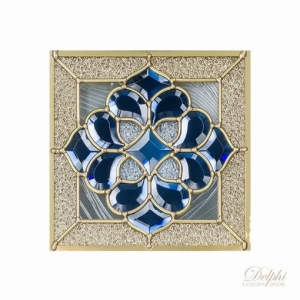 กระจกช่องแสงมุม Original Titus 25 (ติตัส 25) ขนาด 25×25 cm. Delphi Door