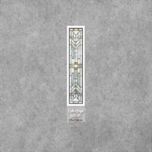 กระจกช่องแสงข้าง STARRY LOFT ONYX SERIES (S25-01) ขนาด 25×138 cm.