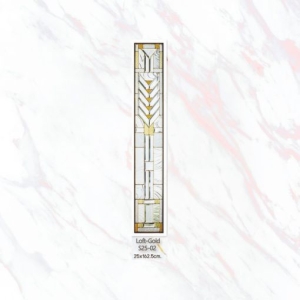 กระจกช่องแสงข้าง STARRY LOFT GOLD SERIES (S25-02) ขนาด 25×162.5 cm.