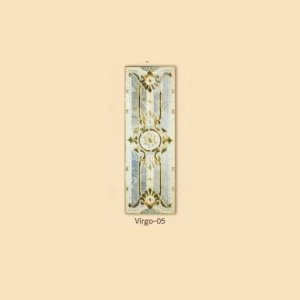 กระจกรางทอง บานกลาง Gold Series (Virgo-05) ขนาด 56×162.5 cm.