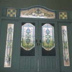 กระจกรางเงินวาว บานกลาง White Chromed Series (Aquila W-02) ขนาด 56×113 cm.