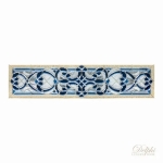 กระจกช่องแสงบน Original Caledonia 02 (คาเลโดเนีย) ขนาด 40×160 cm. Delphi Door