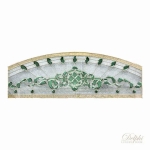 กระจกช่องแสงบน Original Curia 01 (คูเรีย) ขนาด 58×180 cm. Delphi Door