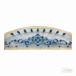 กระจกช่องแสงบน Original Curia 01 (คูเรีย) ขนาด 58×180 cm. Delphi Door