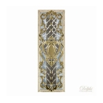 กระจกประตูหน้า Original Icaria 01S ขนาด 56×162.5 cm. Delphi Luxury Door