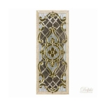 กระจกประตูหน้า Original Orcadia 04 ขนาด 56×132 cm. Delphi Luxury Door
