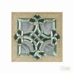  กระจกช่องแสงมุม Original Titus 04 (ติตัส 04) ขนาด 40×40 cm. Delphi Door