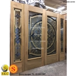 กระจกรางทอง ช่องแสงข้าง Gold Series (S25-04) ขนาด 25×162.5 cm.