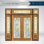  กระจกช่องแสงข้าง STARRY Crystal Series ( S25 C-01 ) ขนาด 25×138 cm.