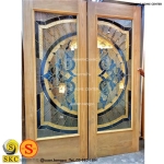 กระจกรางทอง บานกลาง Gold Series (Virgo-04) ขนาด 56×162.5 cm.